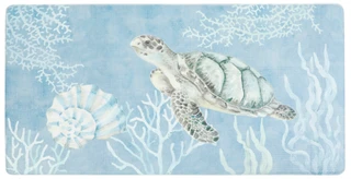 Thumbnail 1: Envogue 20x39 Sea Turtle Kitchen Mat 