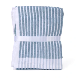 Thumbnail 2: Martex 2 Pk Restore Striped Hand Towels 