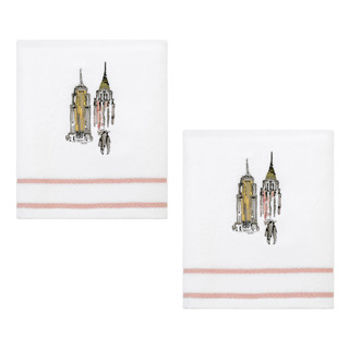 Thumbnail 1: Nicole Miller Nicole Miller City Girl 2-pc. Hand Towel 