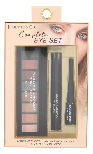 Thumbnail 1: Juliette & Co.  3 Pc Eye Makeup Set 