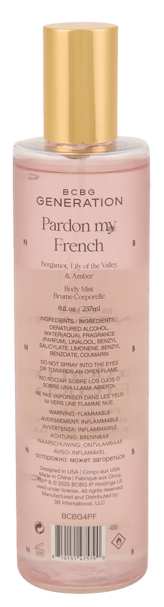 Thumbnail 2: BCBGeneration 8 oz Pardon My French Body Mist 