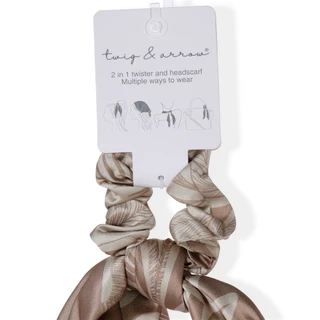 Thumbnail 3: TWIG & ARROW 2 in 1 Print Twister and Headscarf 