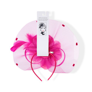 Thumbnail 3: La Valentina Floral Fascinator Headband 