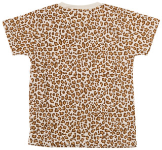 Thumbnail 2: Baby Phat Girls Short Sleeve Leopard Print Top 