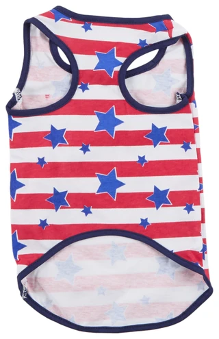 Thumbnail 2: PET POSSE Stripe Bow Tank for Dogs 