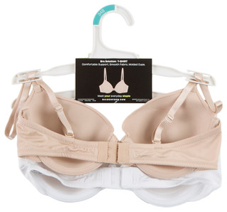 Thumbnail 2: Maidenform Women's 2 Pk Underwire T-Shirt Bra Set 