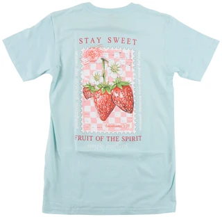 Thumbnail 2: SIMPLY SOUTHERN Big Girls Short Sleeve Stay Sweet Graphic Tee 