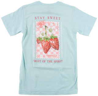 Thumbnail 3: SIMPLY SOUTHERN Big Girls Short Sleeve Stay Sweet Graphic Tee 