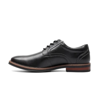 Thumbnail 3: Nunn Bush Men's Calderone Plain Toe Oxfords 