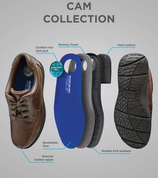 Thumbnail 5: Nunn Bush Men's Cam Moc Toe Oxford Shoes 