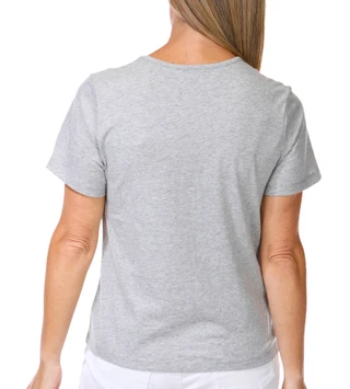 Thumbnail 3: Coral Bay Women's Short Sleeve Embroidered Scenic Top 
