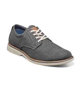Thumbnail 1: Nunn Bush Men's Otto Canvas Plain Toe Oxfords 