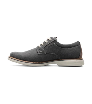 Thumbnail 6: Nunn Bush Men's Otto Canvas Plain Toe Oxfords 