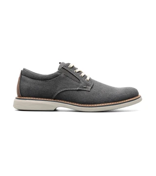 Thumbnail 7: Nunn Bush Men's Otto Canvas Plain Toe Oxfords 