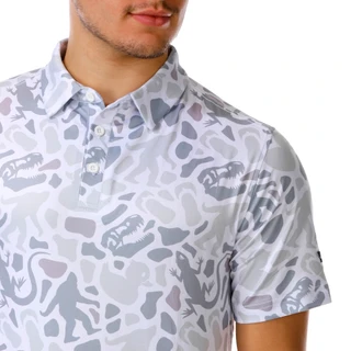 Thumbnail 2: Jedco Men's Short Sleeve Printed Camo Performance Polo 