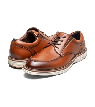 Thumbnail 4: Nunn Bush Men's Gates Moc Toe Oxford Shoes 