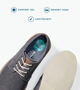 Thumbnail 8: Nunn Bush Men's Barklay Canvas Oxfords 