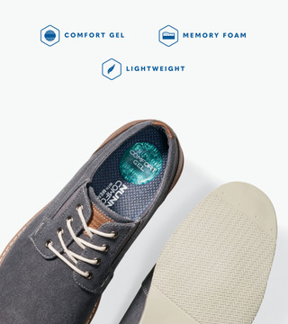 Thumbnail 3: Nunn Bush Men's Barklay Canvas Oxfords 