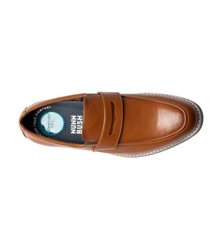 Thumbnail 4: Nunn Bush Men's Carmelo Moc Toe Slip On Shoes 