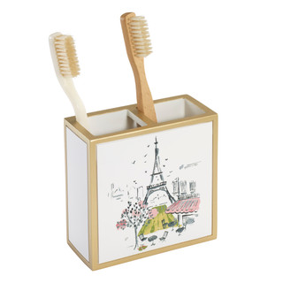 Thumbnail 3: Nicole Miller Nicole Miller City Girl Toothbrush Holder 
