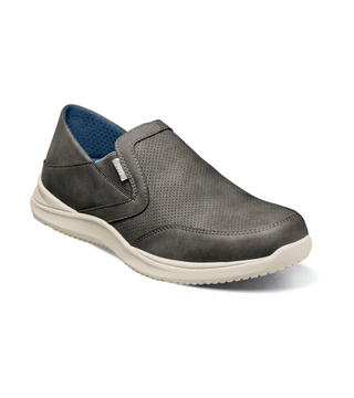 Thumbnail 1: Nunn Bush Men's Conway EZ Moc Toe Slip On Shoes 