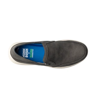 Thumbnail 5: Nunn Bush Men's Conway EZ Moc Toe Slip On Shoes 