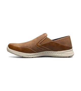 Thumbnail 3: Nunn Bush Men's Conway EZ Moc Toe Slip On Shoes 
