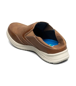 Thumbnail 6: Nunn Bush Men's Conway EZ Moc Toe Slip On Shoes 