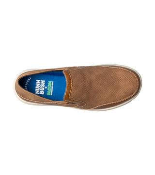 Thumbnail 9: Nunn Bush Men's Conway EZ Moc Toe Slip On Shoes 