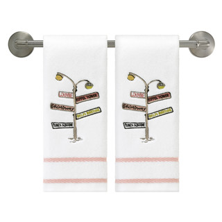 Thumbnail 4: Nicole Miller Nicole Miller City Girl 2-pc. Fingertip Towel 