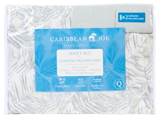 Thumbnail 1: Caribbean Joe Palm Island 6-Piece Sheet Set 