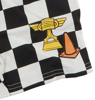 Thumbnail 2: Disney Baby Boys 2 Pc Cars Print Short Sleeve & Shorts Set 