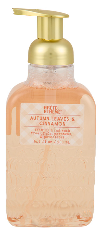 Thumbnail 1: ARETE & ATHENE 16.9 oz Autumn Leaves & Cinnamon Foaming Hand Wash 