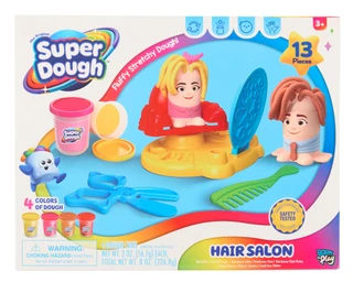 Thumbnail 1: The Original Super Dough 13 Pc Hair Salon Super Dough Set 