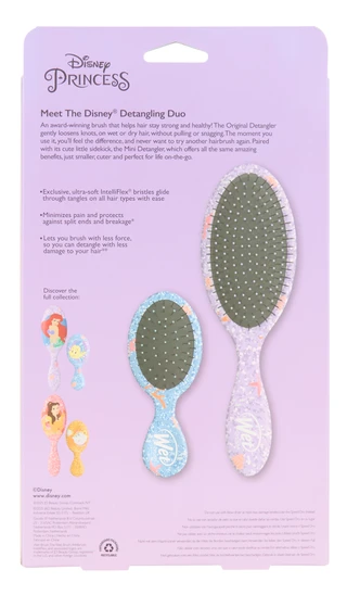 Thumbnail 2: Wet Brush 2 Pc Disney Princess Ariel Detangler Brush Set 