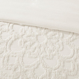Thumbnail 10: Madison Park Madison Park Laetitia Medallion Duvet Set 