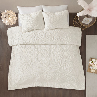 Thumbnail 6: Madison Park Madison Park Laetitia Medallion Duvet Set 