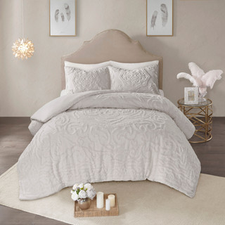 Thumbnail 6: Madison Park Madison Park Laetitia Medallion Duvet Set 
