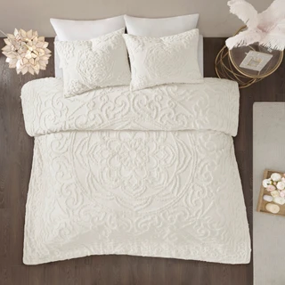 Thumbnail 3: Madison Park Madison Park Laetitia Tufted Medallion Comforter Set 