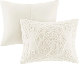 Thumbnail 4: Madison Park Madison Park Laetitia Tufted Medallion Comforter Set 