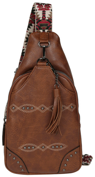 Thumbnail 1: Sam & Hadley Western Embroidered Stud Sling 