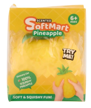 Thumbnail 1: SoftMart Scented Pineapple Soft & Squishy Toy 