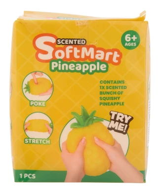 Thumbnail 2: SoftMart Scented Pineapple Soft & Squishy Toy 