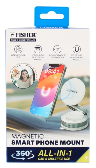 Thumbnail 1: Fisher All-in-1 Magnetic Smart Phone Mount  