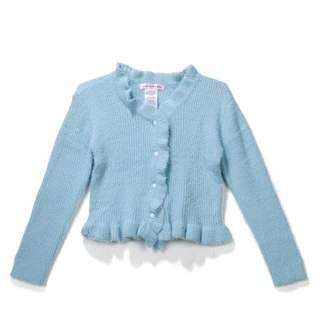 Thumbnail 1: Love Squared Girls Big Girls Button Down Knit Sweater 