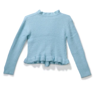Thumbnail 2: Love Squared Girls Big Girls Button Down Knit Sweater 