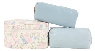 Thumbnail 3: NINE WEST 4 Pc Cosmetic Bag Set 