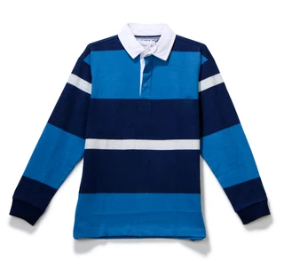 Thumbnail 1: Denim & Flower Big Boys Long Sleeve Collared Shirt 