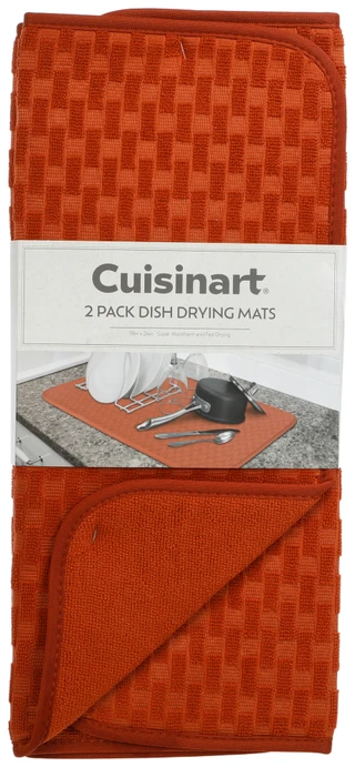 Thumbnail 1: CUISINART 2 Pk Woven Dish Drying Mats 