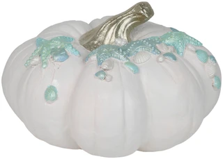 Thumbnail 1: Autumn Gatherings 14 In Ocean Seashell Pumpkin Decor 